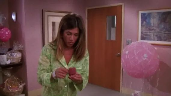 Rachel Green's Ming Green Brocade Pajamas - Friends