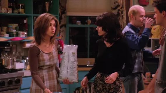 Rachel Green's Plaid Maxi Dress - Friends