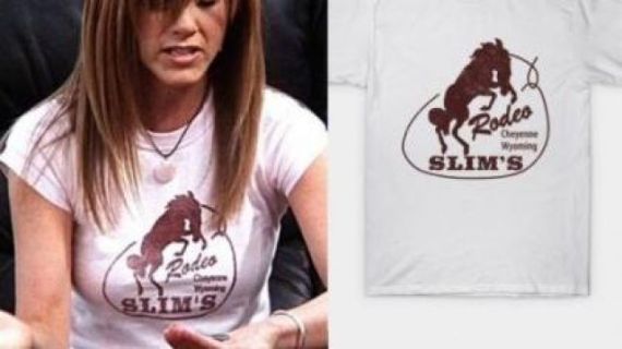 Rachel Green's Rodeo Slim's White T-Shirt - Friends