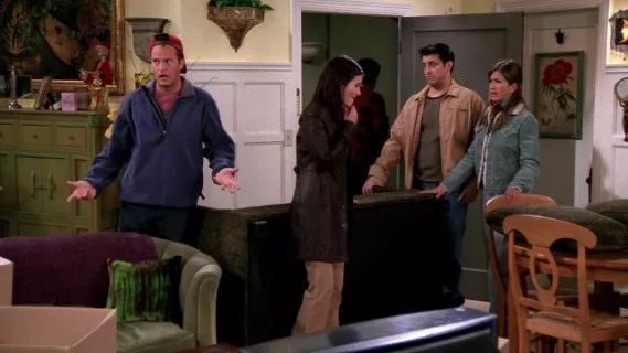 Rachel Green's Sage Green Corduroy Sherpa Trucker Jacket - Friends