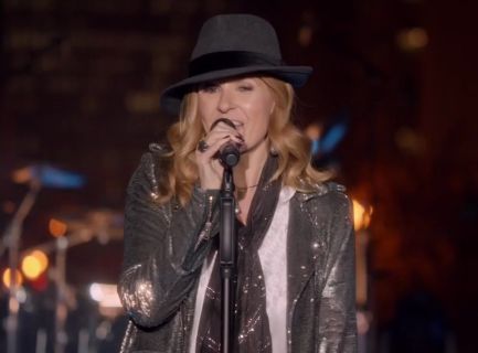Rayna Jaymes's Sequin Biker Jacket on Nashville