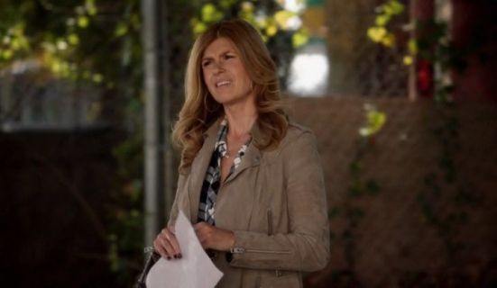 Rayna Jaymes's Suede Western Biker Jacket on Nashville