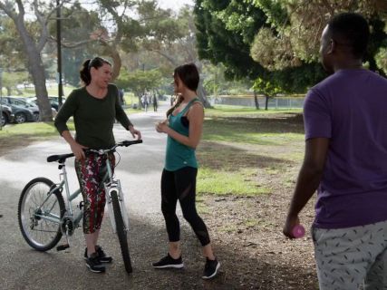 Reagan's Hydra Crop Legging on New Girl