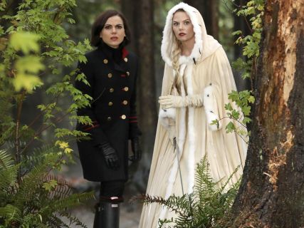 Regina Mills' Black Rain Boots on Once Upon A Time