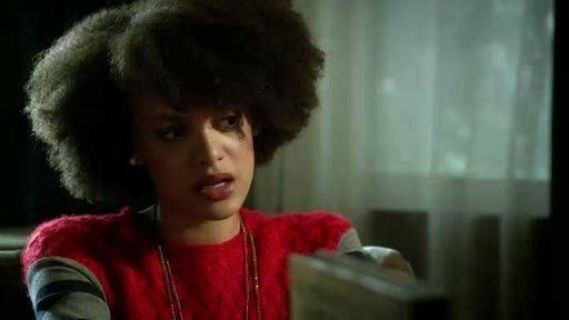 Remy Beaumont's Contrast Yoke Striped Sweater on Ravenswood