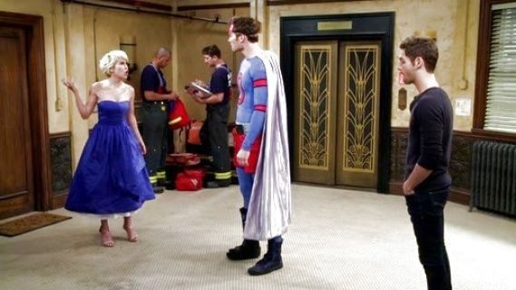 Riley Perrin's Strapless Taffeta Ball Gown with Cross Skirt Detail on Baby Daddy