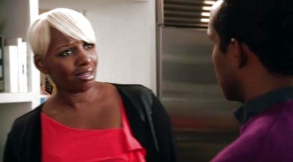 Rocky's leather jacket on The New Normal