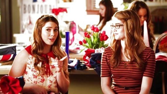 Rose Hattenbarger's Striped Skater Dress on Hart of Dixie