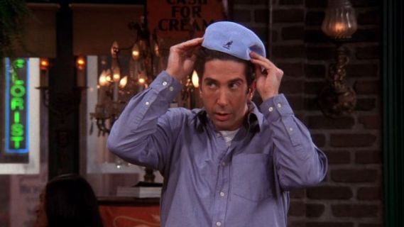 Ross Geller's Tropic 507 Flat Cap - Friends