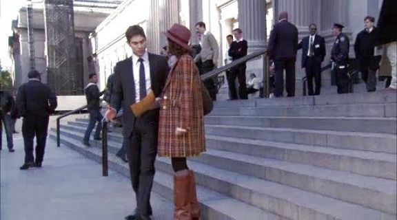 Sage's Fall 2011 Tweed Coat on Gossip Girl