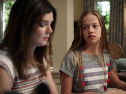 Samantha Hughes' Tassel Stripe Top on Life in Pieces