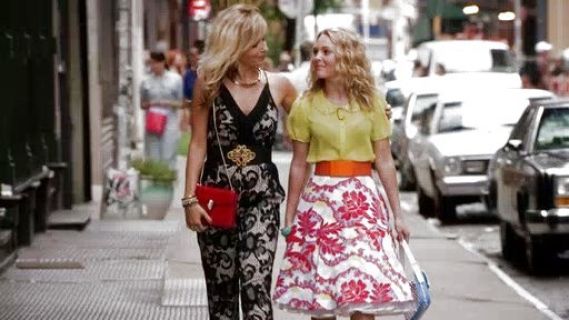 Samantha Jones's Shany Abstract Floral Lace Jumpsuit on The Carrie Diaries