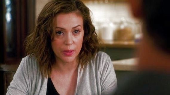 Savi Davis's Drapey Lux Cardigan on Mistresses