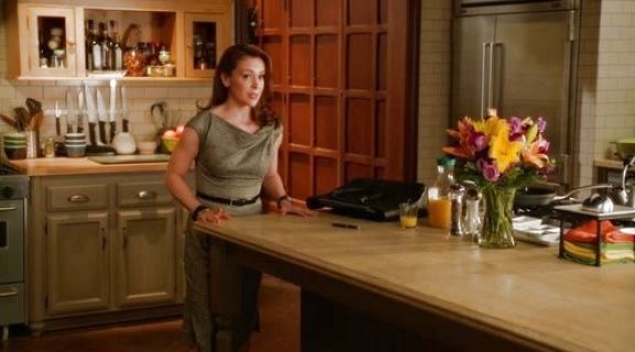 Savi Davis's Gray St Donegal Belted Sheath on Mistresses