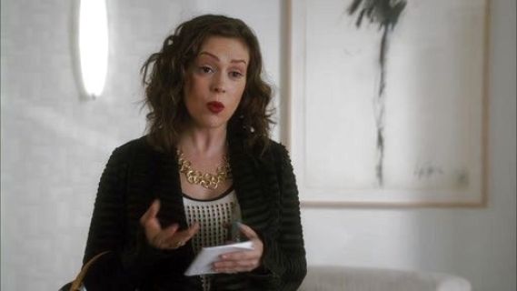 Savi Davis's Printed Slit-Hem Tank on Mistresses