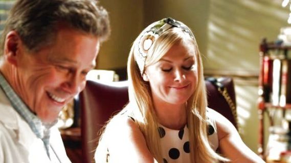 Shelby's Polka Dot Two Tone Turband on Hart of Dixie
