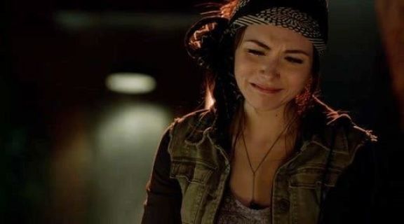 Sophie's Tassel Printed Scarf on The Vampire Diaries