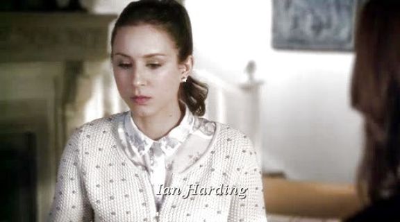 Spencer Hastings's Beaded Bomber Sweater on Pretty Little Liars