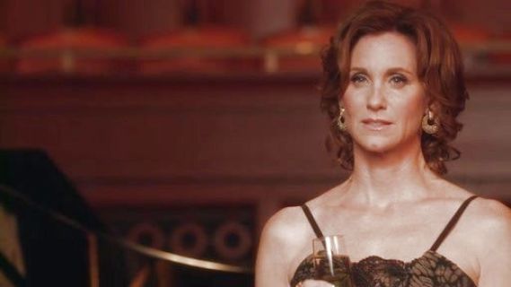 Tandy Hampton's Floral Chantilly Lace Gown on Nashville