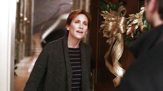 Tandy Hampton's Striped Wool-Blend Sweater on Nashville