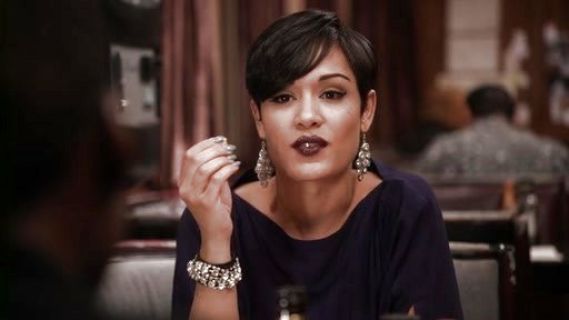 Tiana Brown's Dezi Woven Boat-Neck Jumpsuit, Purple Haze on Empire