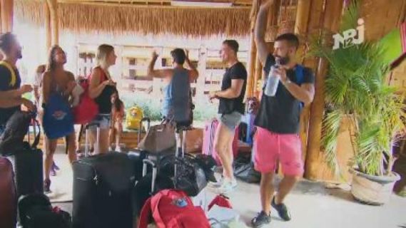 Vincent's Neon Pink Swim Shorts