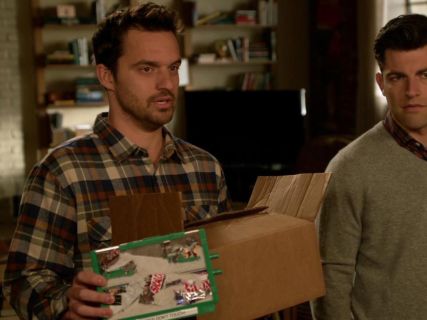 Winston Bishop's Archie Long Sleeve Flannel Shirt on New Girl