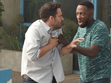 Winston Bishop's Roller Fit Green Splatter T-Shirt on New Girl