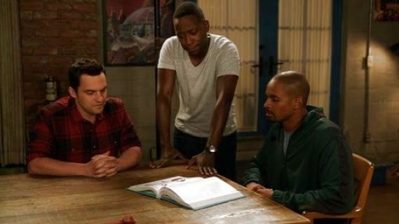 Winston Bishop's Trim Fit V-Neck T-Shirt on New Girl