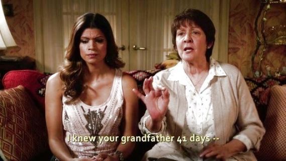 Xiomara Villanueva's ART DECO SEQUIN EMBELLISHED TANK on Jane the Virgin