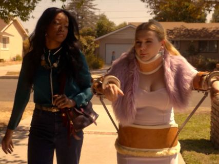 Zayday Williams's Nico Blouse on Scream Queens