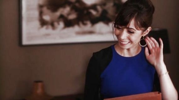 Zelda Vasco's Hourglass-Colorblock Dress on A to Z