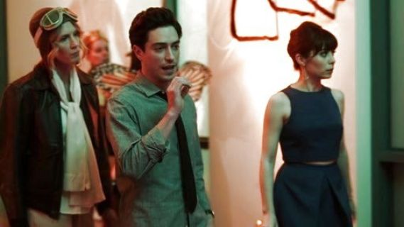 Zelda Vasco's Katia Cropped Faille Top on A to Z