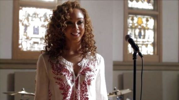 Zoey Dalton's Preston Embroidered Voile Top on Nashville