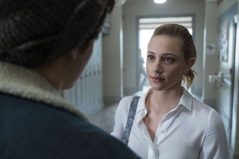Betty Cooper's White Button-Down Top