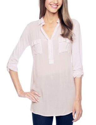 3/4 Sleeve Shirting Top