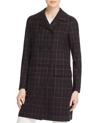 Abla Tile Check Coat
