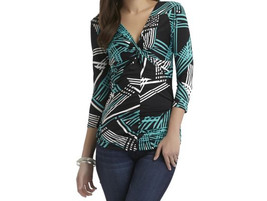Abstract Print Top