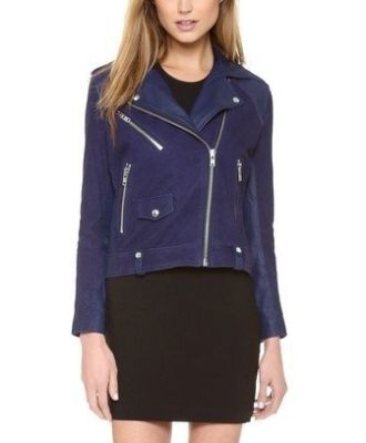Adila Leather Moto Jacket