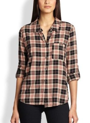 Annabella Plaid Shirt