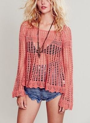 Annabelle Crochet Pullover