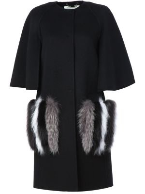 Arctic Fox Fur Pocket Coat