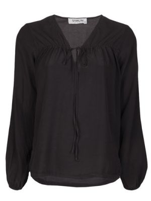 'August' Drawstring Blouse