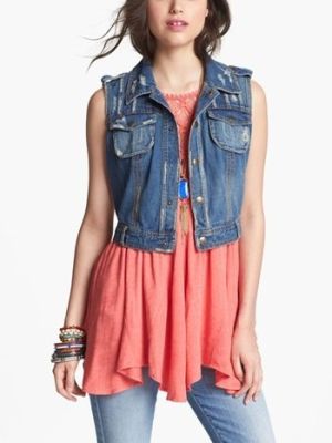 Macramé Cargo Vest