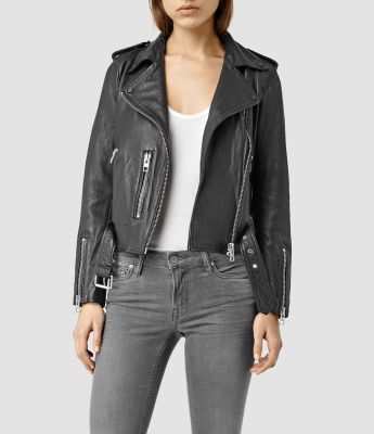 Balfern Leather Biker Jacket