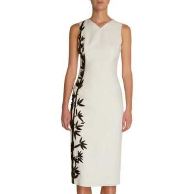Bamboo Embroidered Dress