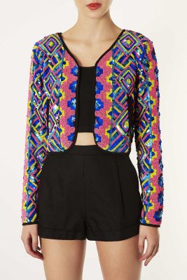 Beaded Rainbow Jacket