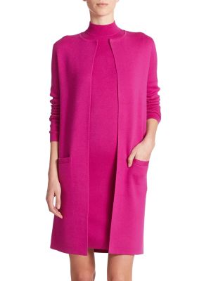 Black Label Cashmere/Silk Long Cardigan