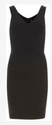 Black v neck dress