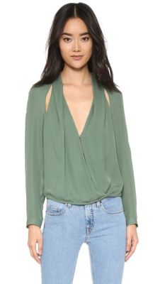 Blouse with Slit